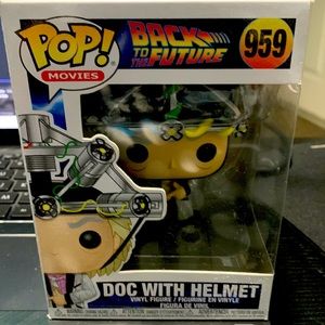 Doc with helmet funko pop